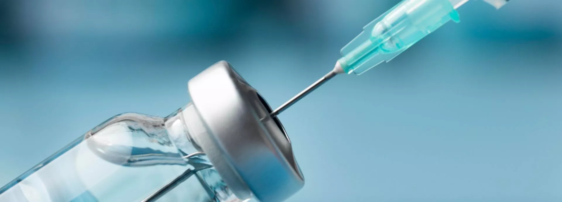 Flacon et seringue de vaccin